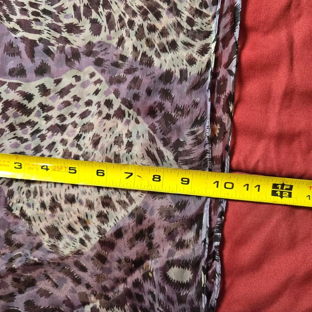 Scarf Belt Shawl Sash Table Runner Bandana Hankie Tie Animal Print 62